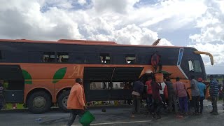 ALLY'S STAR BUS MPYA  T 695 DVA YA WAKA MOTO  MANYONI MKOANI SINGIDA MDA HUU