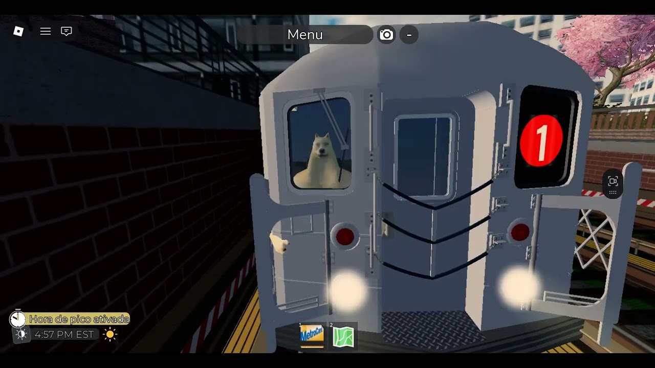 ENZO GABRIEL TÁ DIRIGINDO DO METRÔ