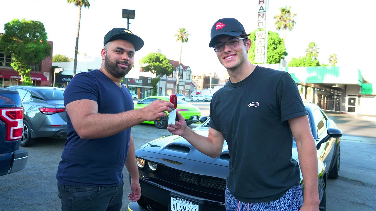 DELIVERING GRIFFIN JOHNSON HIS DREAM CAR! YouTube