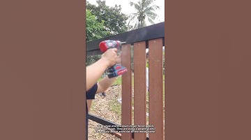 How to Build a Modern Fence Gate