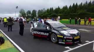 BTCC Grid Walk 2015 Croft Race 1