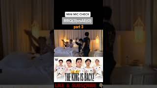 Moment Mini Mic Check Rrq Vs Alter Ego