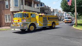 07/17/21 - Liberty Fire Company No.4 Double Housing Parade  Schuylkill Haven PA