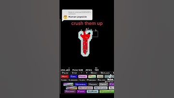 🤨 HUMAN POPSICLE in #SANDBOXELS 😡 #gamedev #pixelart #browsergame