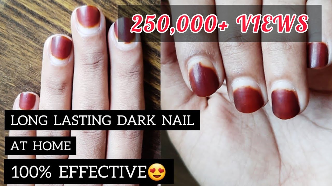 natural and long lasting nail mehndi 100% effective natural and permanent nail  Mehndi - YouTube