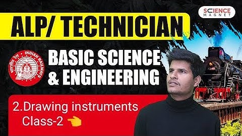 ||2.Drawing Instruments 2 || ALP CBT 2 BASIC SCIENCE AND ENGNEERING | RRB CBT 2 2024 |
