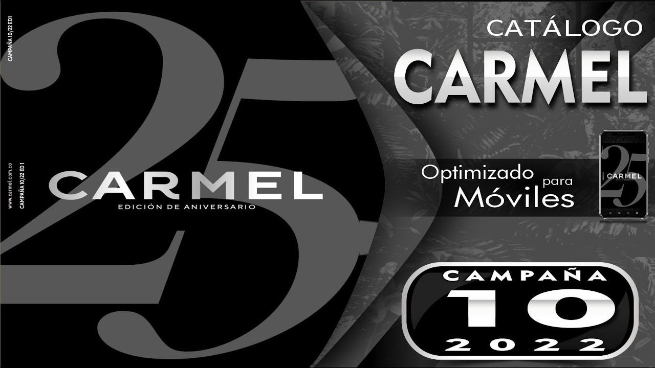 CATÁLOGO CARMEL CAMPAÑA 10 2022 COLOMBIA DIGITAL - YouTube