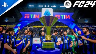 FC 24 - Inter Milan Wins Serie A 23/24 | 4K