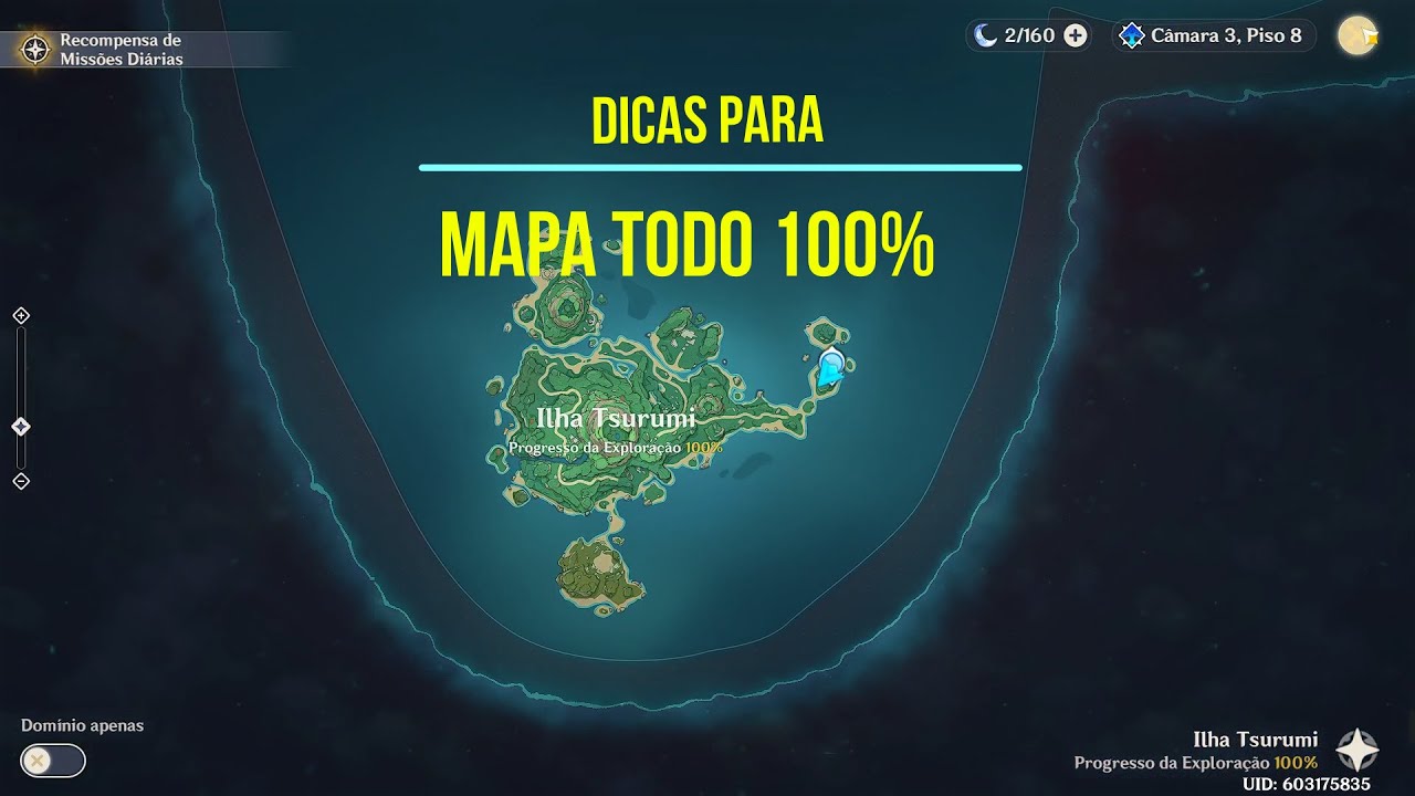 Progresso do Mapa