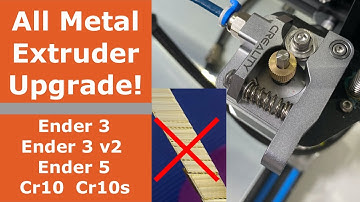 Creality Metal Extruder Upgrade for CR10, Ender 3, Ender 3 v2, CR10S, and Ender 5 series