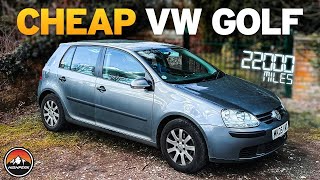 I BOUGHT A VERY LOW MILEAGE VW GOLF