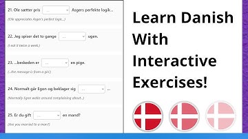 Learn Danish With Interactive Exercises!