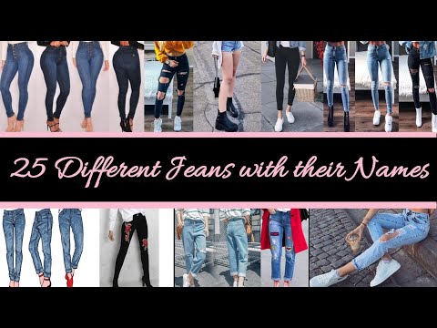 25 Different Types of Jeans For Women And Girls With Names | Latest Jeans For Ladies | Saloni