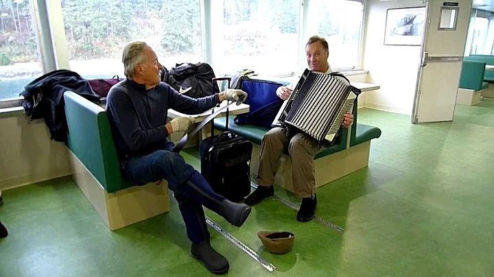 Ken Pickard & George getting ready