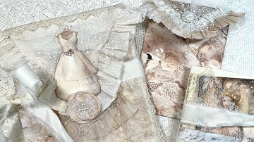 Shabby Stacked Envelope Folio - DT Project for SweetPeaCuriosities - Happy New Year!