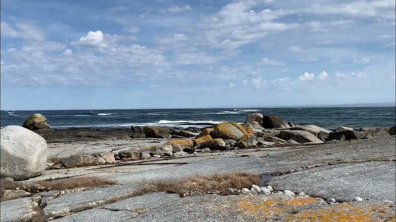 Baccaro, Nova Scotia looking up the coastline Crows Neck Beach is on the horizon YouTube