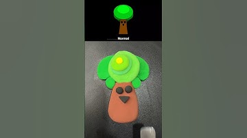 Guess the characters by mixing the colors of Mr.Tree Sprunki CLAY #colormixing #sprunki