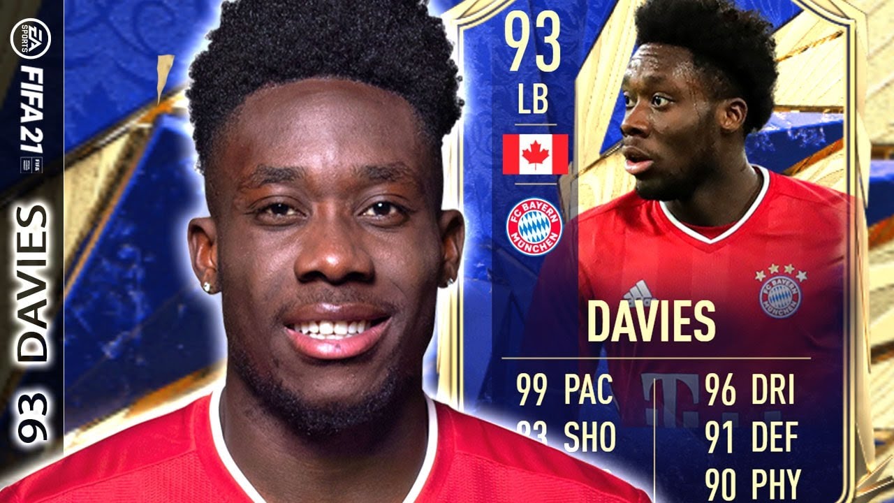 Alphonso Davies - FIFA 21 (93 LB) TOTY - FIFPlay