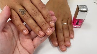 Regrowing bitten nails and acrylic damage [Gentle Manicure Explained]