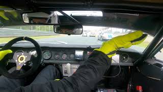Lotus Europa BELCAR Historic Cup Zolder 2024: Recovery after beeing overtaken during Safety Car