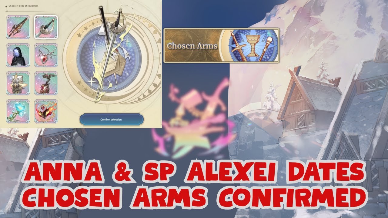 CN NEXT UNITS LEAKED - GL CHOSEN ARMS GEAR SELECTOR BANNER [SWORD OF CONVALLARIA]