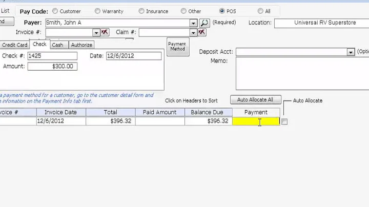 Multiple Payment Methods POS