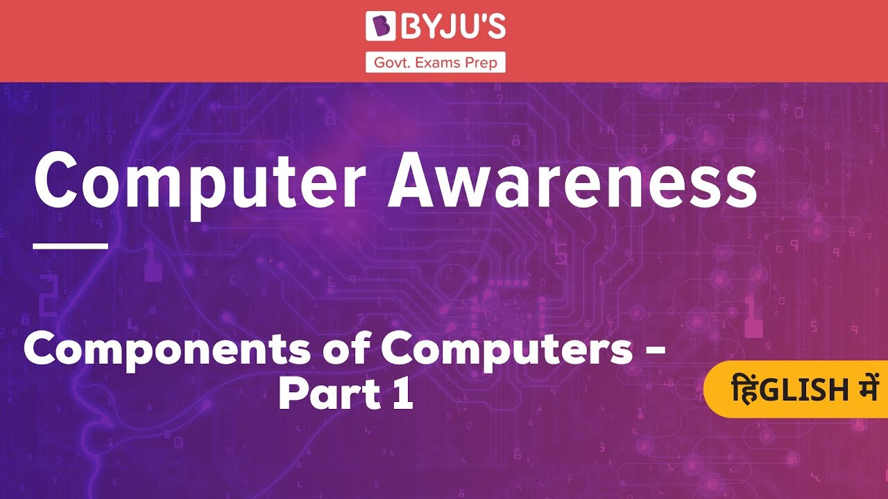 Computer Basics: Basic Parts of a Computer