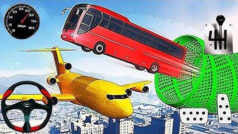 3D Impossible Bus Stunt Simulator - Super Mega Ramp Bus Driving Games - Android GamePlay