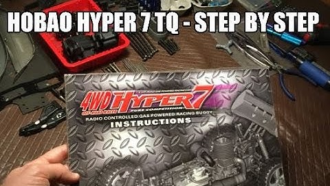 Hobao Hyper 7 TQ long slow step by step rebuild with commentary