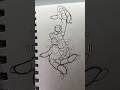 How to Draw Arms in Perspective #tutorial #howtodraw #draw #sketch #art #artist #easy #shorts