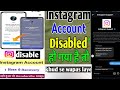 WE'VE DISABLED YOUR ACCOUNT | INSTAGRAM SUSPENDED ACCOUNT RECOVERY| WE SUSPENDED YOUR ACCOUNT,