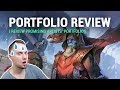 PROFESSIONAL ARTIST REVIEWS PORTFOLIOS #2