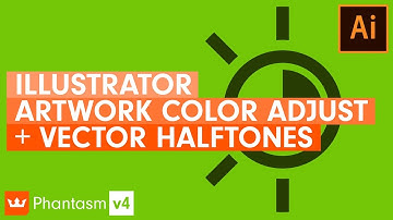 Phantasm | Color Adjustment + vector Halftone plugin for Adobe Illustrator