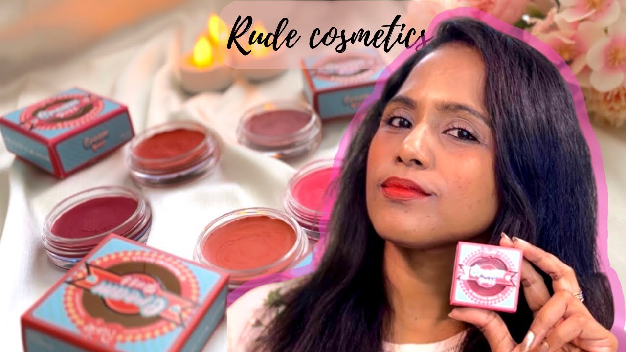Wow 😱 cream blushes from Rude cosmetics are a must try | Cream puff