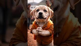 Will Tranny risk everything to save the elephant’s life?🐕🐘#savelife #elephant #trio #ytshorts #help