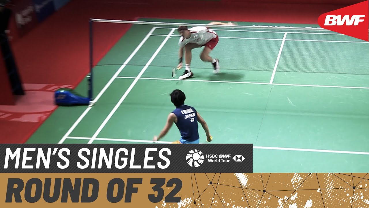 Indonesia Open 2021 Koki Watanabe (JPN) vs Viktor Axelsen (DEN) 2 Round of 32