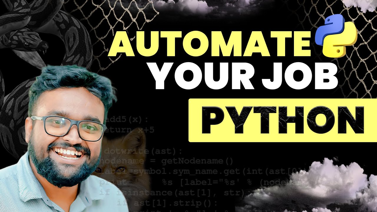 Automate You Job with Python - Everyone should Learn this technique to ...