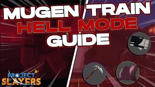 NEW HELL MODE MUGEN TRAIN GUIDE 👹 | Project Slayers