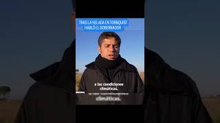 KICILLOF EXPLICÓ POR QUÉ NO ESTÁ BIEN LA RECONFIGURACIÓN DE LAS ZONAS FRIAS