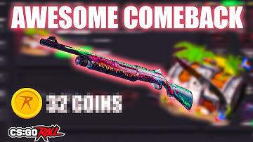 CRAZY ALL-IN COMEBACK (CSGORoll)