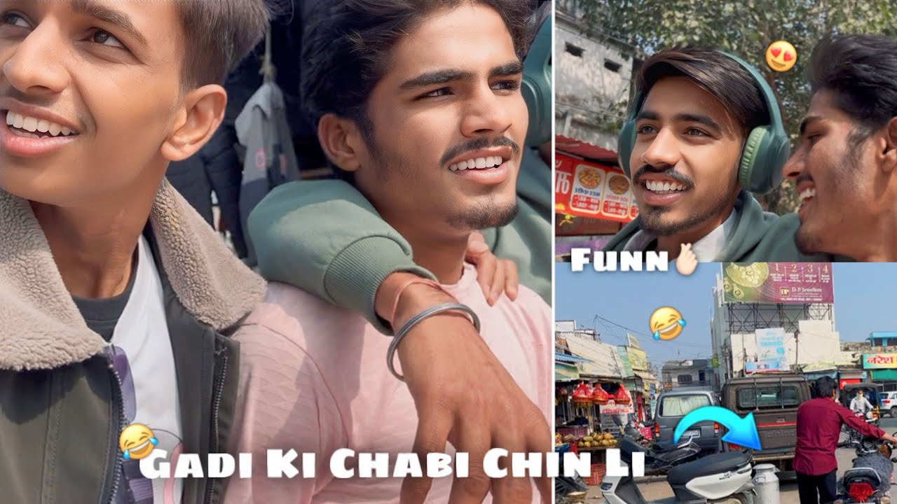 Ladki ki Gadi ki chabi chin li😂- Funn and entertainment😂