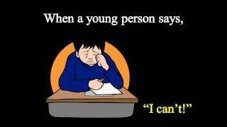 Positively MAD Teaching Tip #1: Dealing with "I can't"