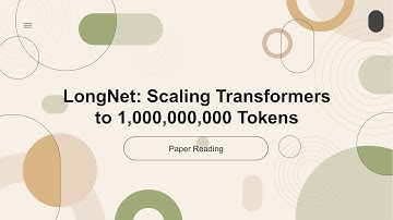 [2023 Best AI Paper] LongNet: Scaling Transformers to 1,000,000,000 Tokens