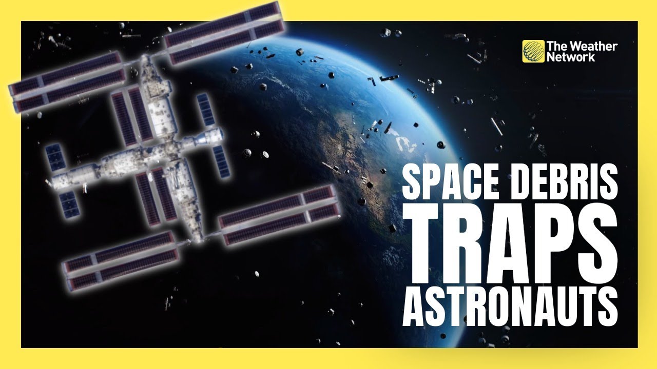 Astronauts Trapped After Space Debris Hits Return Vessel - YouTube
