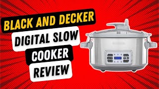 Unboxing the BLACK+DECKER 7 Quart Programmable Slow Cooker with