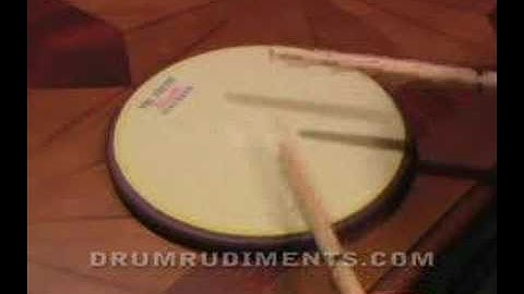 Drum Rudiments #34 - Lesson 25 - DrumRudiments.com