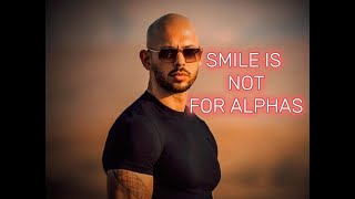 True alphas don't smile (Andrew Tate speech)
