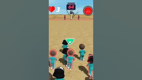 squid game run challenge video || squid game #squidgame #youtubeshorts #shorts #gaming #viral