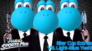 Unlocking Light-Blue Yoshi with the Final Fantasy Duo (ft. Piper) - Mario Sports Mix