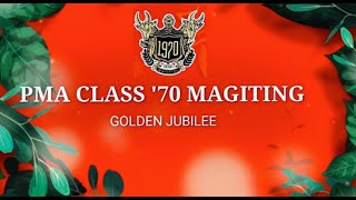 PMA CLASS '70 MAGITING GOLDEN JUBILEE #philippinemilitaryacademy #goldenjubilee #baguio @SienaTVlogs29